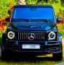 Black Mercedes Benz AMG G63 2020 for rent in Ajman 2